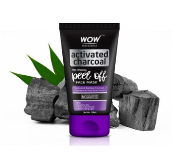 Wow Skin Science Activated Charcoal Peel Off Face Mask - 100 ML