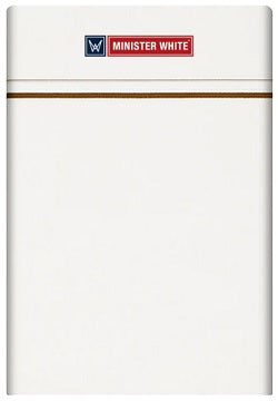 Minister White Cotton White Colour Single Layered Dhoti - Daily Needs Products