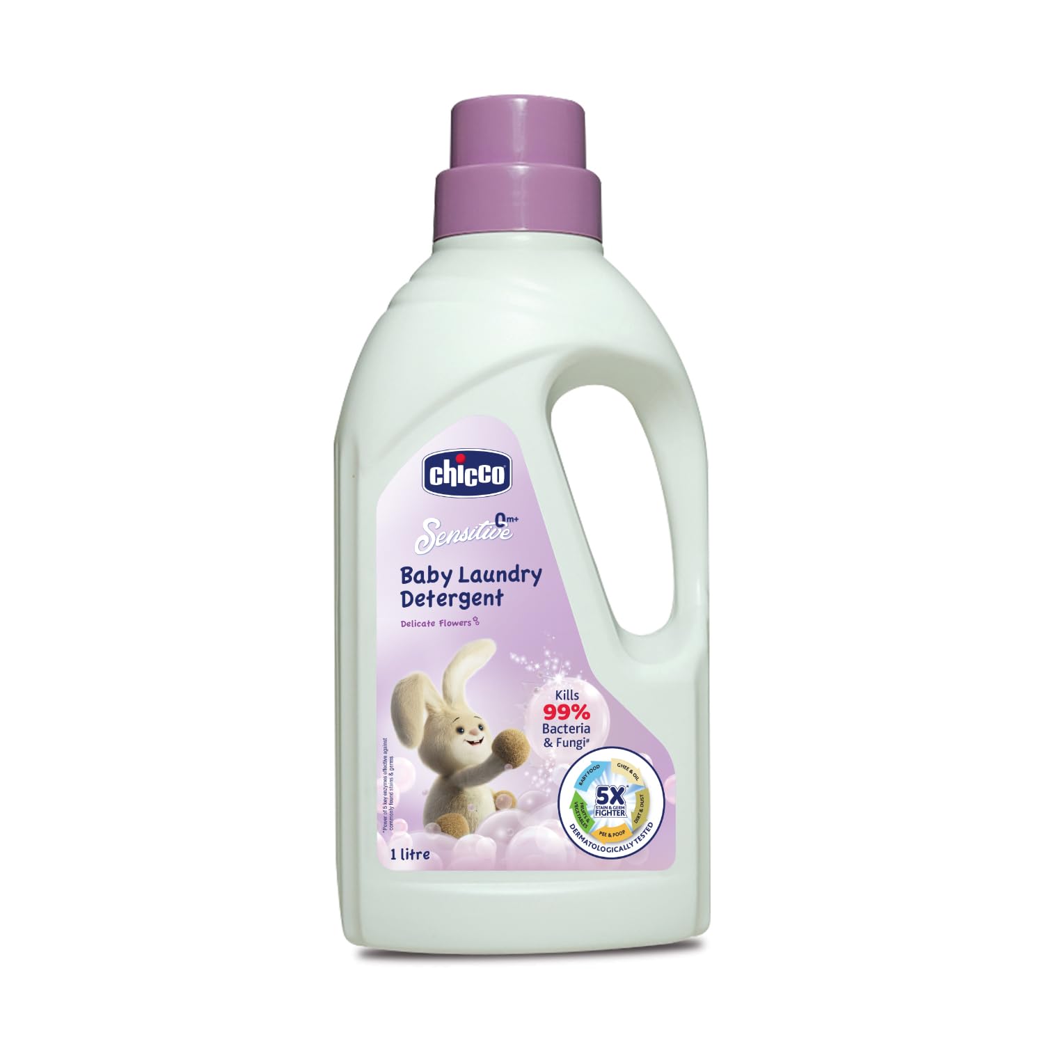 Chicco Baby Laundry Detergent (Delicate Flowers) - 1 L