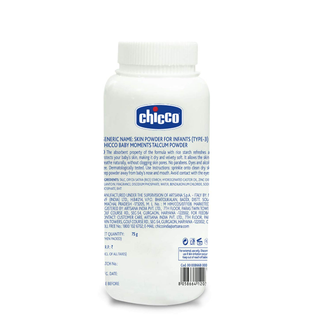 Chicco Talcum Powder