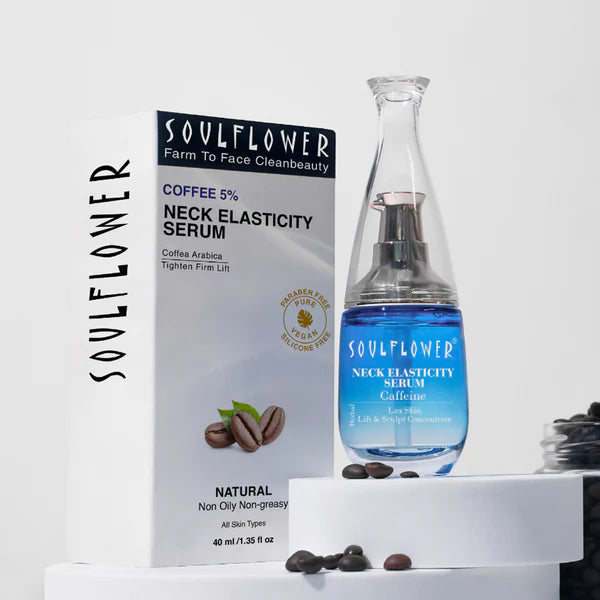 Soulflower Coffee 5% Neck Elasticity Serum - 40 ML
