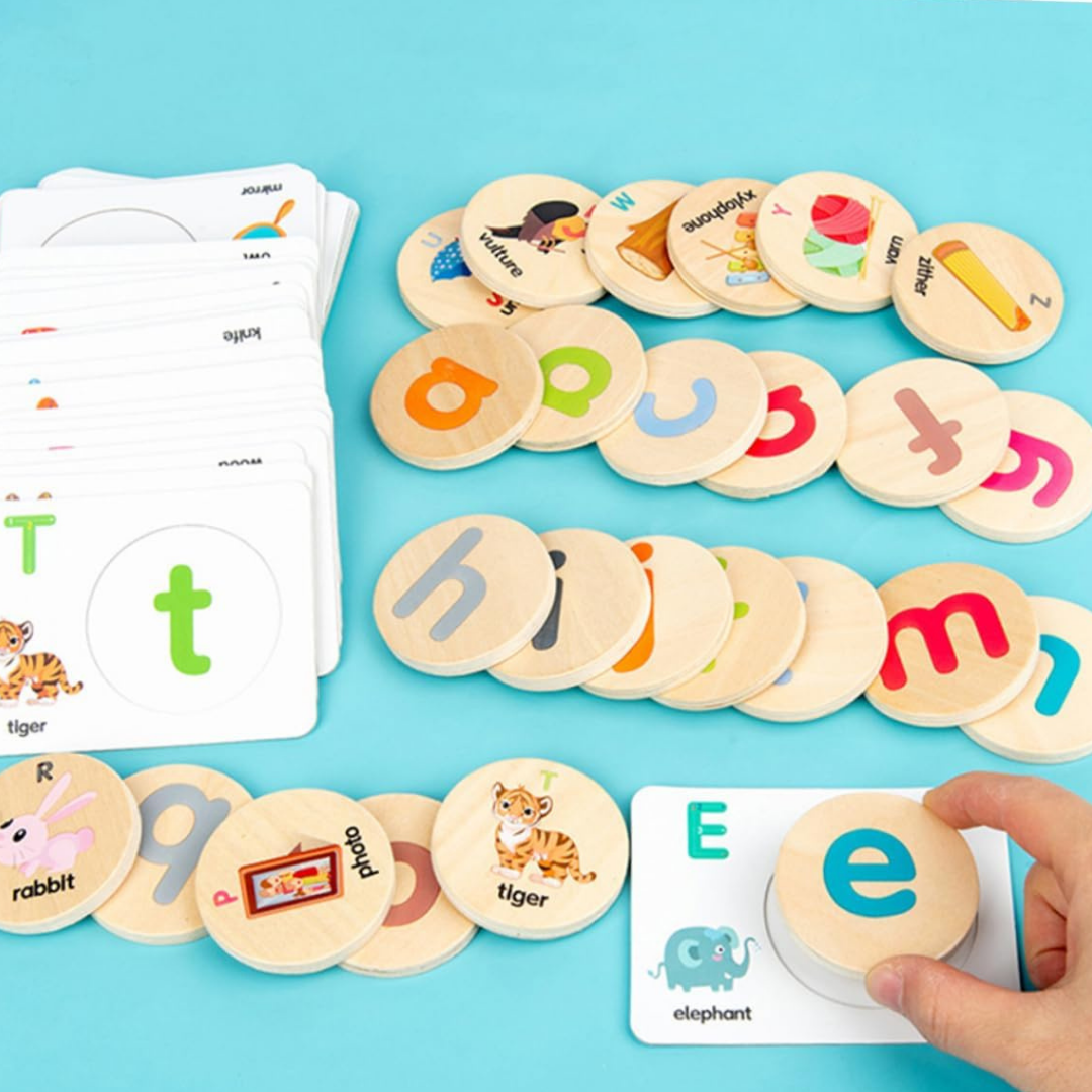 Cognitive Words Letters Matching Game