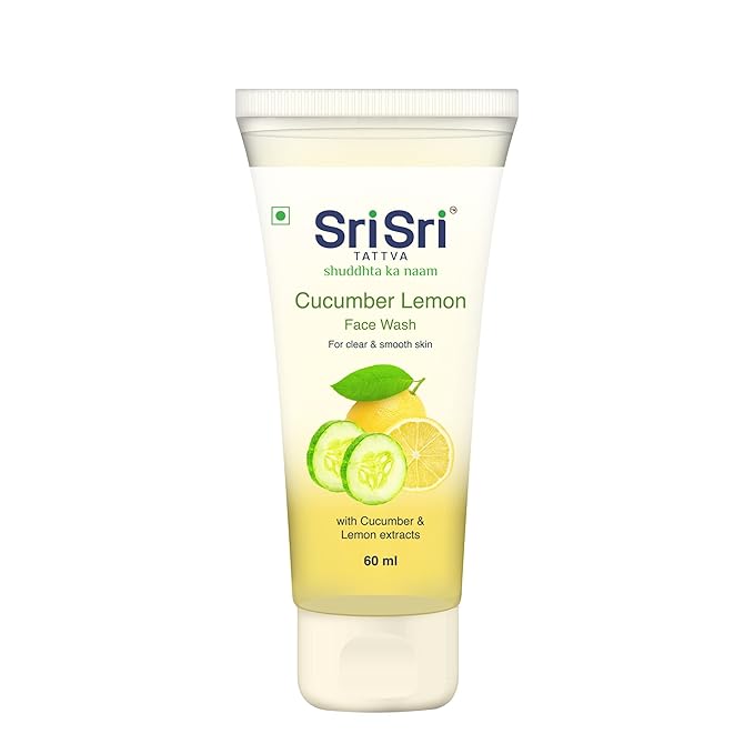 Sri Sri Tattva Cucumber Lemon Face Wash - 60 ML