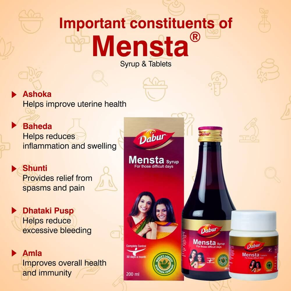 Dabur Mensta Syrup 200 ml