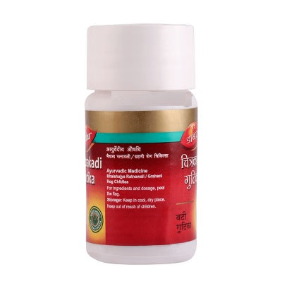 Dabur Chitrakadi Gutika Tabs - 80 Tablets