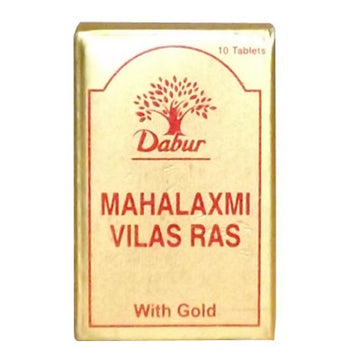Dabur Mahalaxmi Vilas Ras Tablets - 10 Tablets