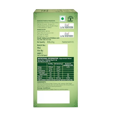 Dabur Vedic Detox Kahwa Green Tea - 25 Teabags
