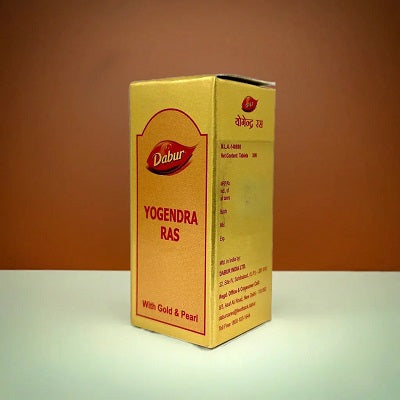 Dabur Yogendra Ras with Gold and Pearl - 10 Tablets