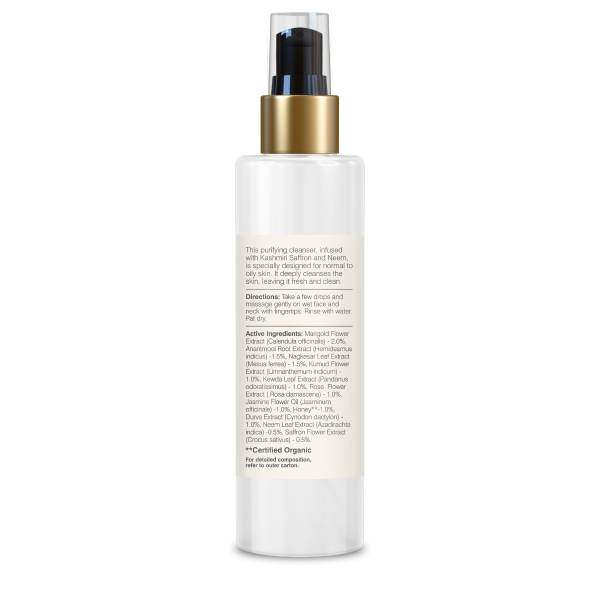 Forest Essentials Delicate Facial Cleanser Kashmiri Saffron & Neem
