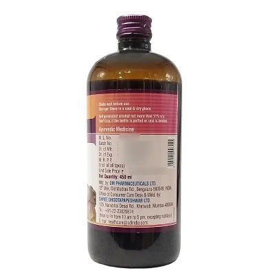 Dhootapapeshwar Ashokarishta - 450 ML