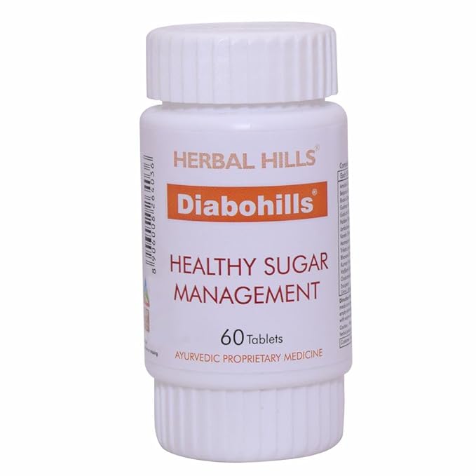 Herbal Hills Diabohills Healthy Sugar Management Tablets