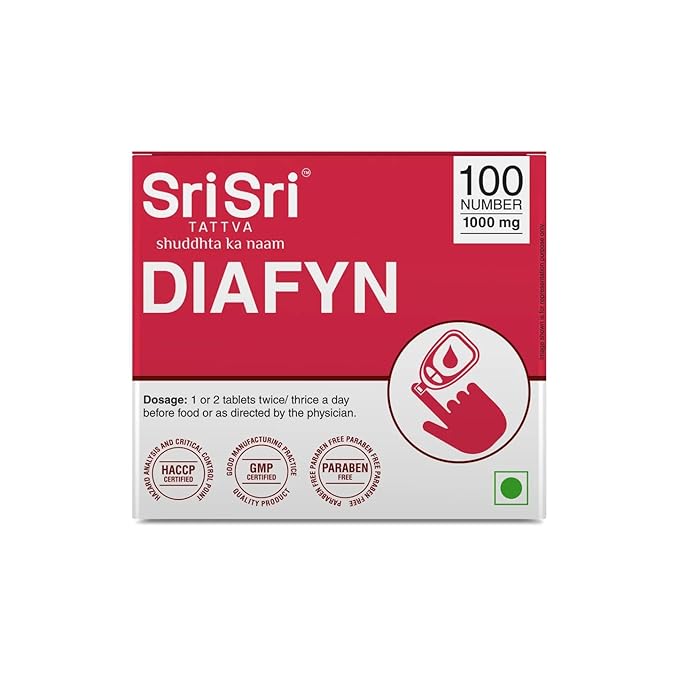 Sri Sri Tattva Diafyn Tablets - 100 Nos