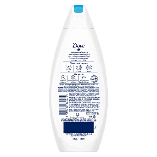 Dove Gentle Exfoliating Nourishing Body Wash