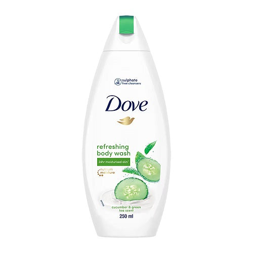 Dove Refreshing Body Wash with Cucumber & Green Tea Scent