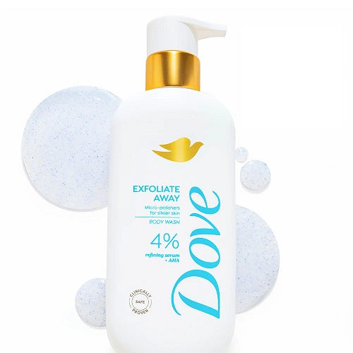 Dove Exfoliate Away Serum Body Wash - 300 ML