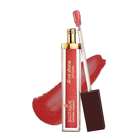 Biotique Natural Makeup Diva Shine Lip Gloss - 3 ML