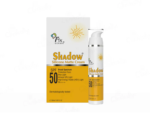 Fixderma Shadow Silicone Matte Cream SPF 50 - 50 ML
