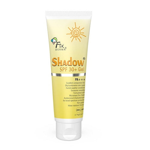 Fixderma Shadow Sunscreen SPF 30+ PA+++ Gel - 75 GM