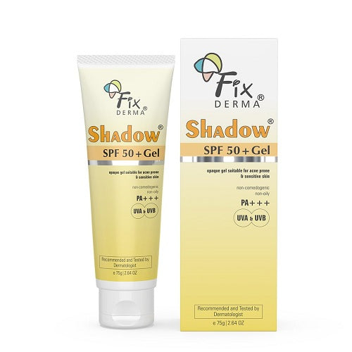 Fixderma Shadow Sunscreen SPF 50+ PA+++ Gel - 75 GM
