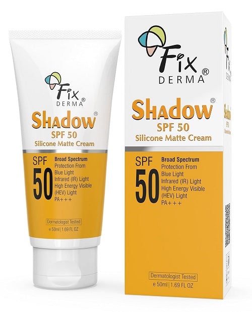 Fixderma Shadow Sunscreen SPF 50 Silicone Matte Cream - 50 ML