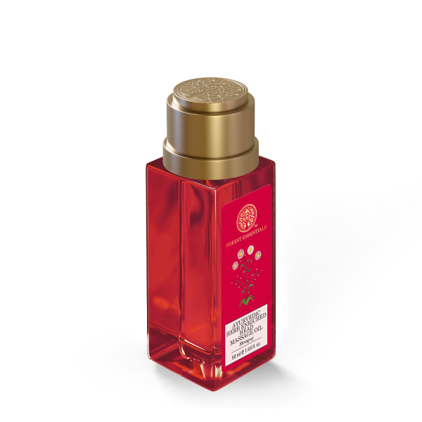 Forest Essentials Ayurvedic Herb Enriched Head Massage Oil Bhringraj