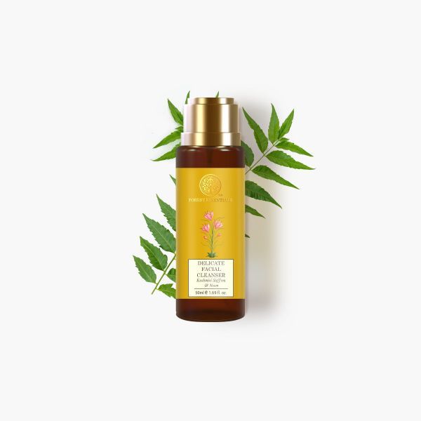 Forest Essentials Delicate Facial Cleanser Kashmiri Saffron & Neem
