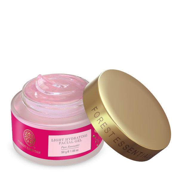 Forest Essentials Light Hydrating Facial Gel Pure Rosewater - 50 GM