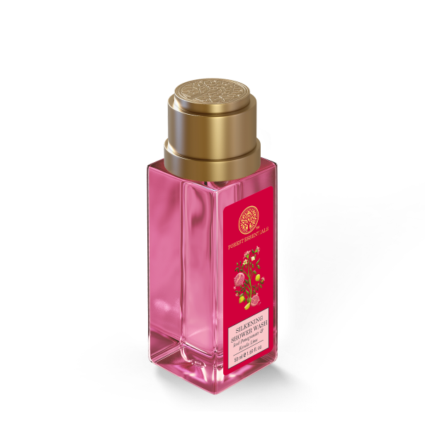 Forest Essentials Silkening Shower Wash Iced Pomegranate & Kerala Lime