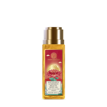 Forest Essentials Soundarya Luminous Beauty Body Oil with 24 Karat Gold Shimmer