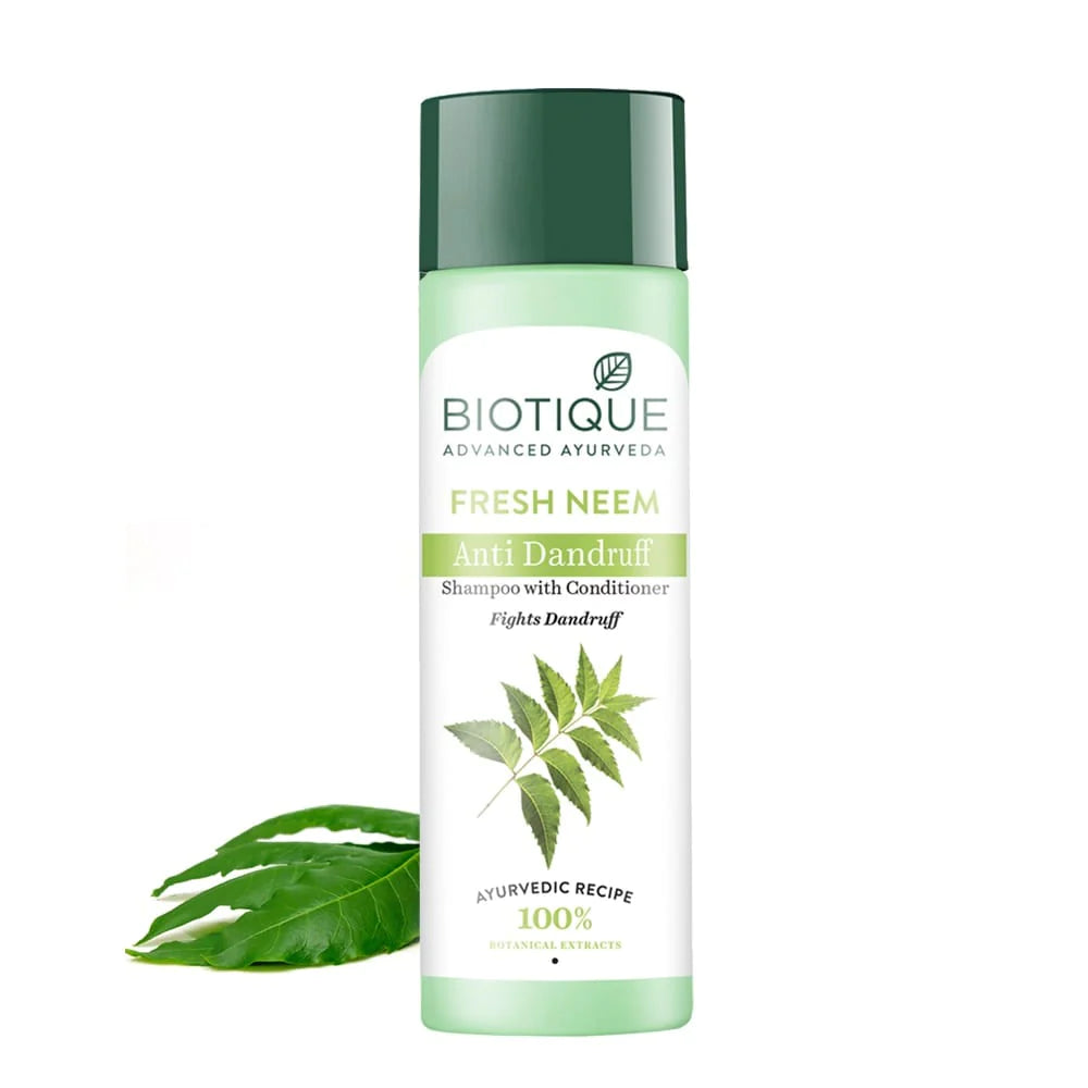 Biotique Fresh Neem Anti Dandruff Shampoo & Conditioner