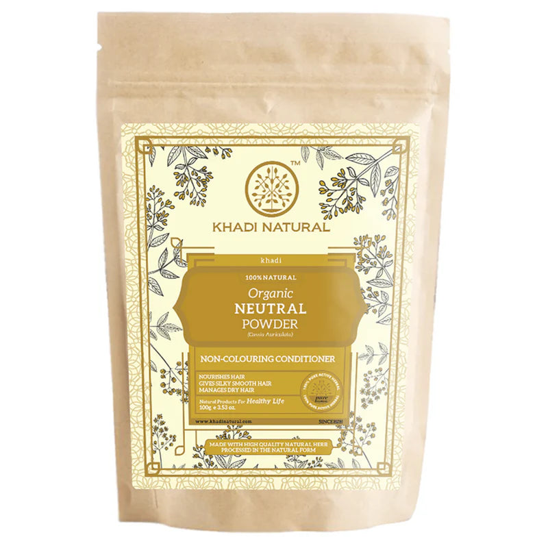 Khadi Natural Organic Neutral Powder - 100 GM