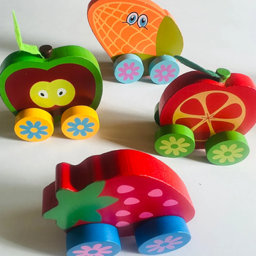 Wooden Fruits Vehicles - Daily Needs Products