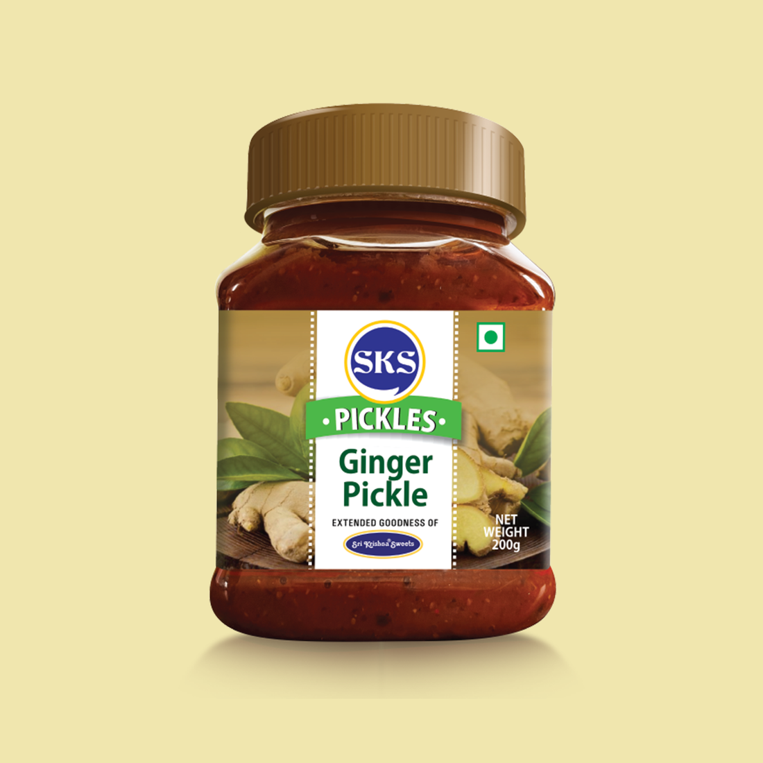 Sri Krishna Sweets Ginger Pickle - 200 GM