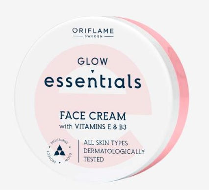 Oriflame Glow Essentials Face Cream with Vitamins E & B3 - 75 ML