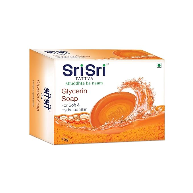 Sri Sri Tattva Glycerin Soap - 75 GM