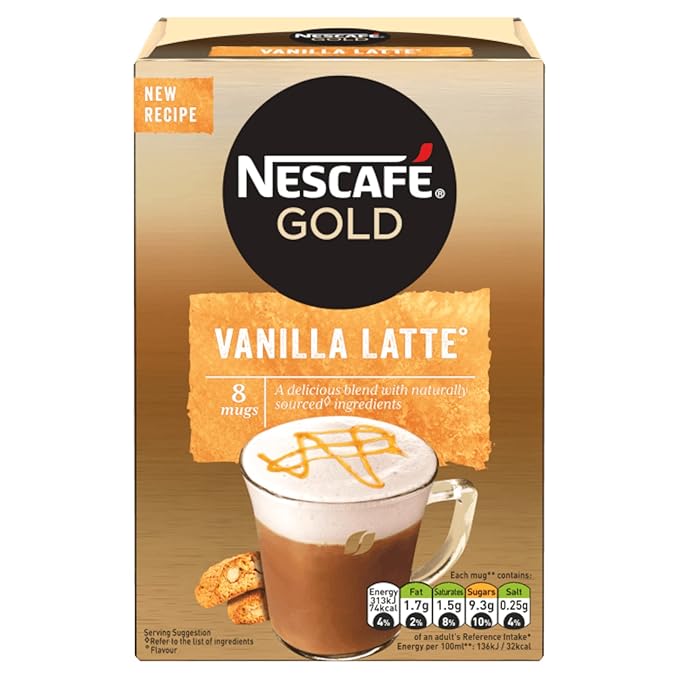 Nescafe Gold Vanilla Latte Pouch