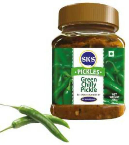 Sri Krishna Sweets Green Chilly Pickle - 200 GM