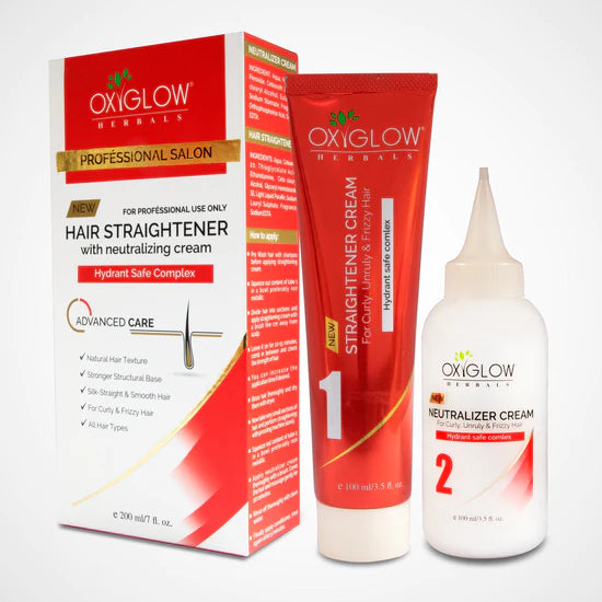 Oxy Glow Hair Straightener Cream - 200 ML