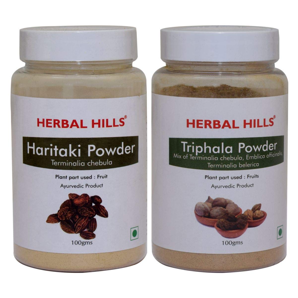 Herbal Hills Haritaki and Triphala Powder - 200 GM