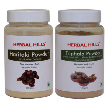 Herbal Hills Haritaki and Triphala Powder - 200 GM