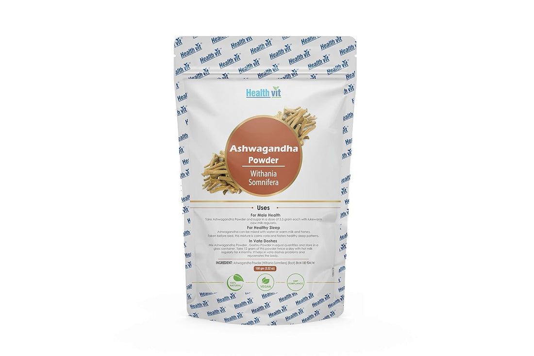 Healthvit Ashwagandha Powder - 100 GM