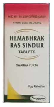 Nagarjuna Hemabhrak Ras Sindur Tablets - 10 Tabs