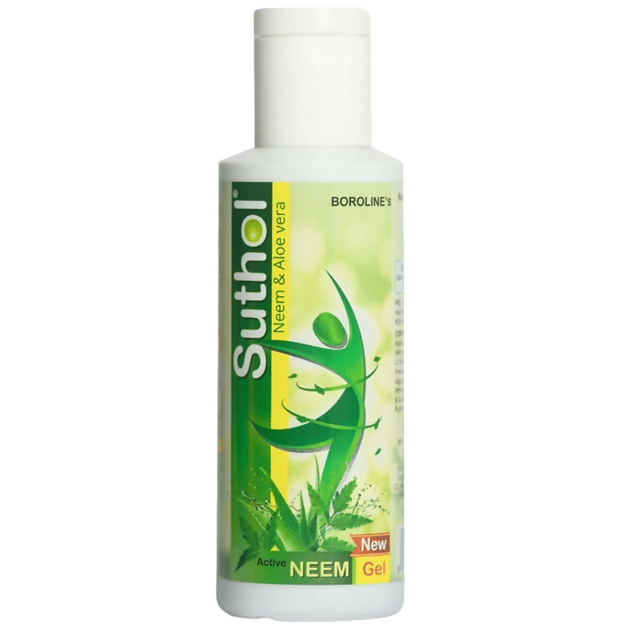 Boroline Suthol Active Neem Gel with Neem & Aloe Vera