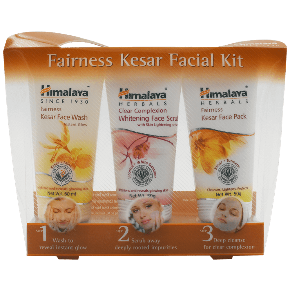 Himalaya Herbals Fairness Kesar Facial Kit, 150g