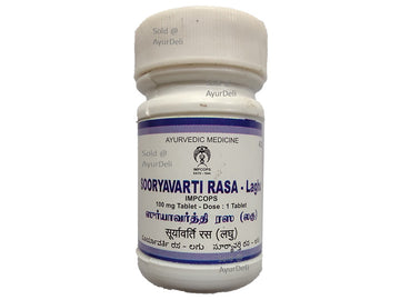 Impcops Ayurveda Sooryavarti Rasa-Laghu Tablets