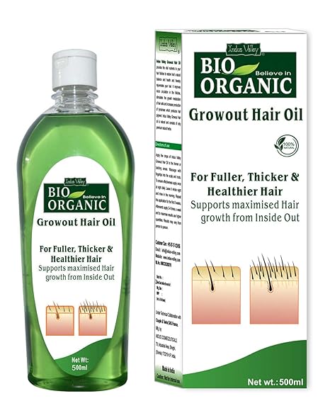 Indus valley Bio Organic Growout Hair Oil