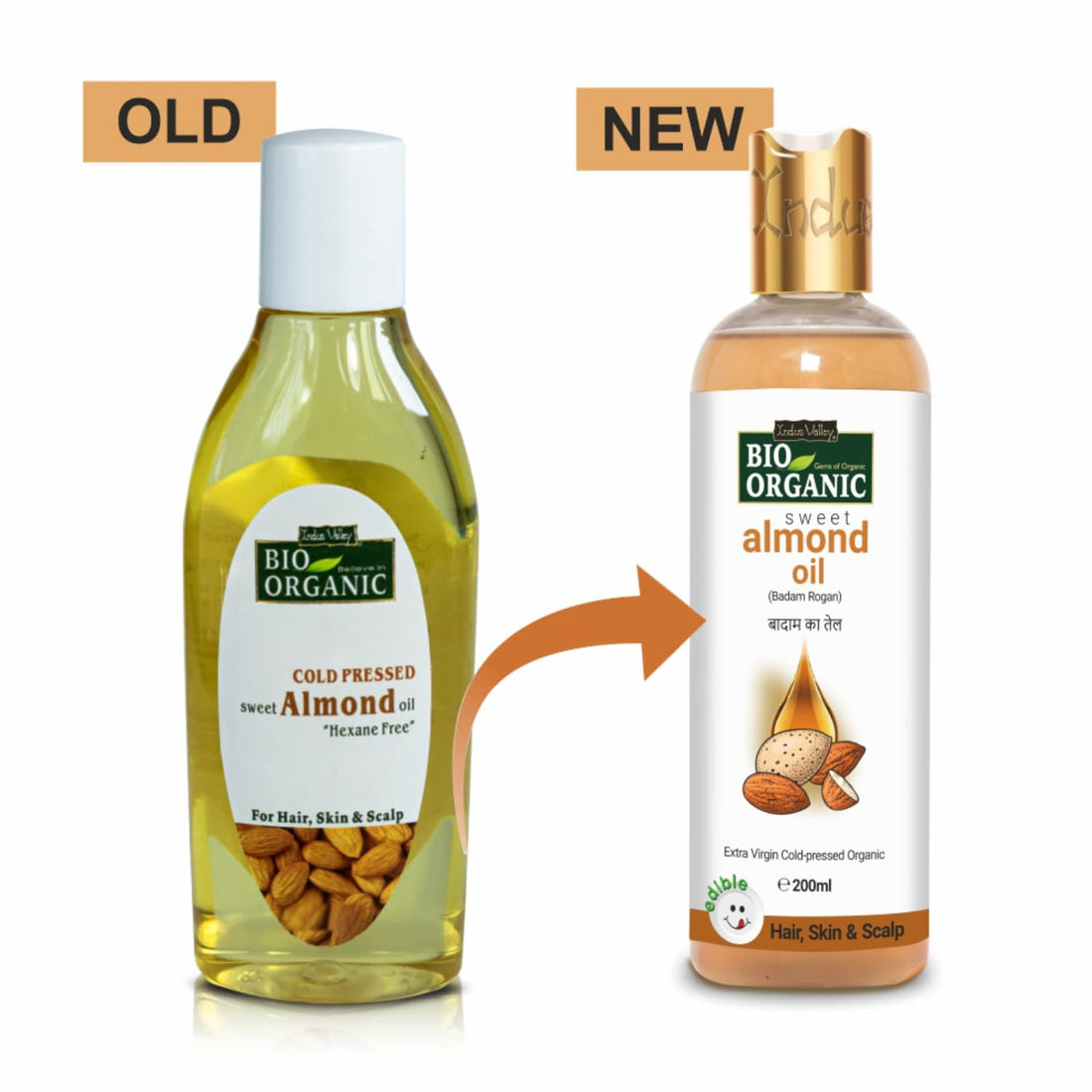 Indus valley Bio Organic Sweet Almond Oil