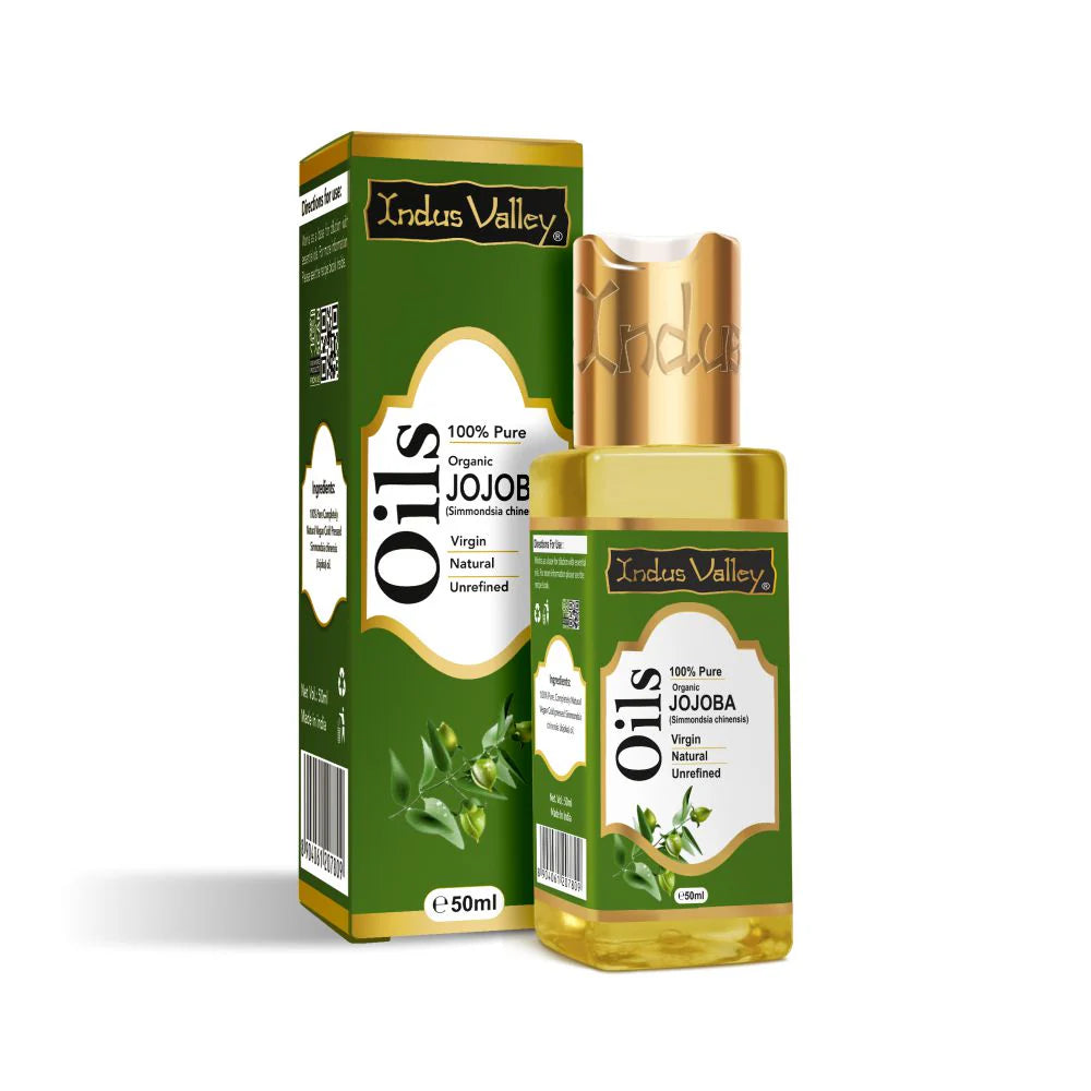 Indus valley Pure & Organic Jojoba Carrier Oil - 50 ML