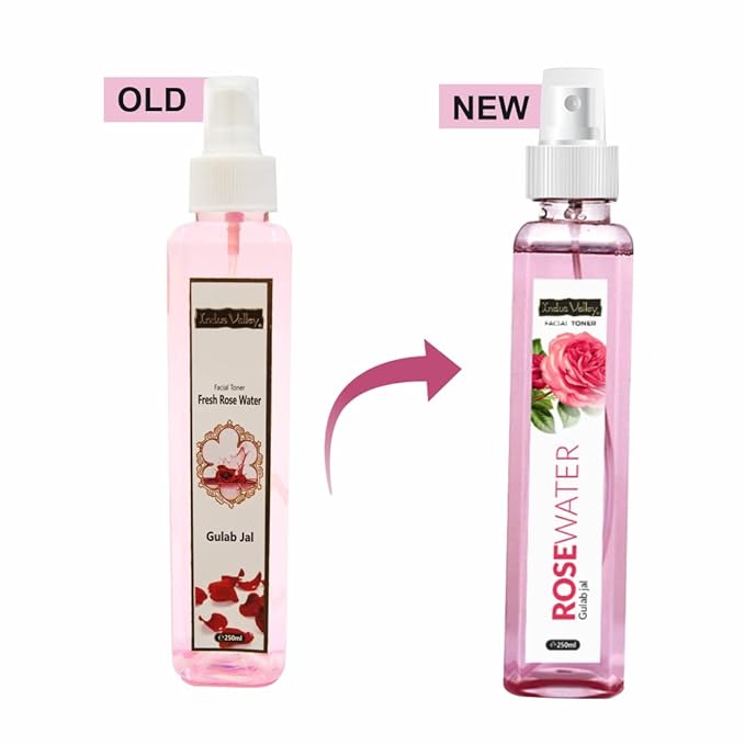 Indus valley Rose Water Toner - 250 ML