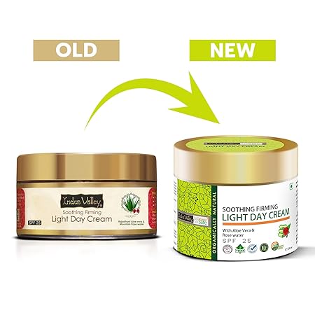 Indus valley Soothing & Firming Light Day Cream - 100 ML